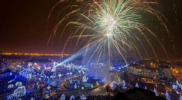 Revelion 2026 la Mioveni: Spectacol de artificii inedit