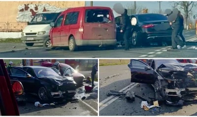 Accident grav: O familie de medici, între victime. 10 răniți, 4 copii și o persoană în stare critică