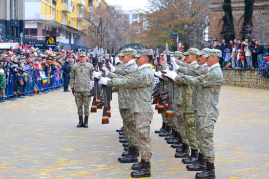 Militari paradă 1 decembrie 2025
