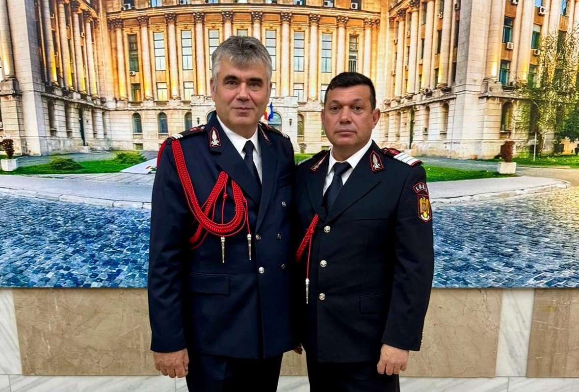 Distincții pentru Haidoiu Gheorghe și Kral Marius de la ISU Argeș