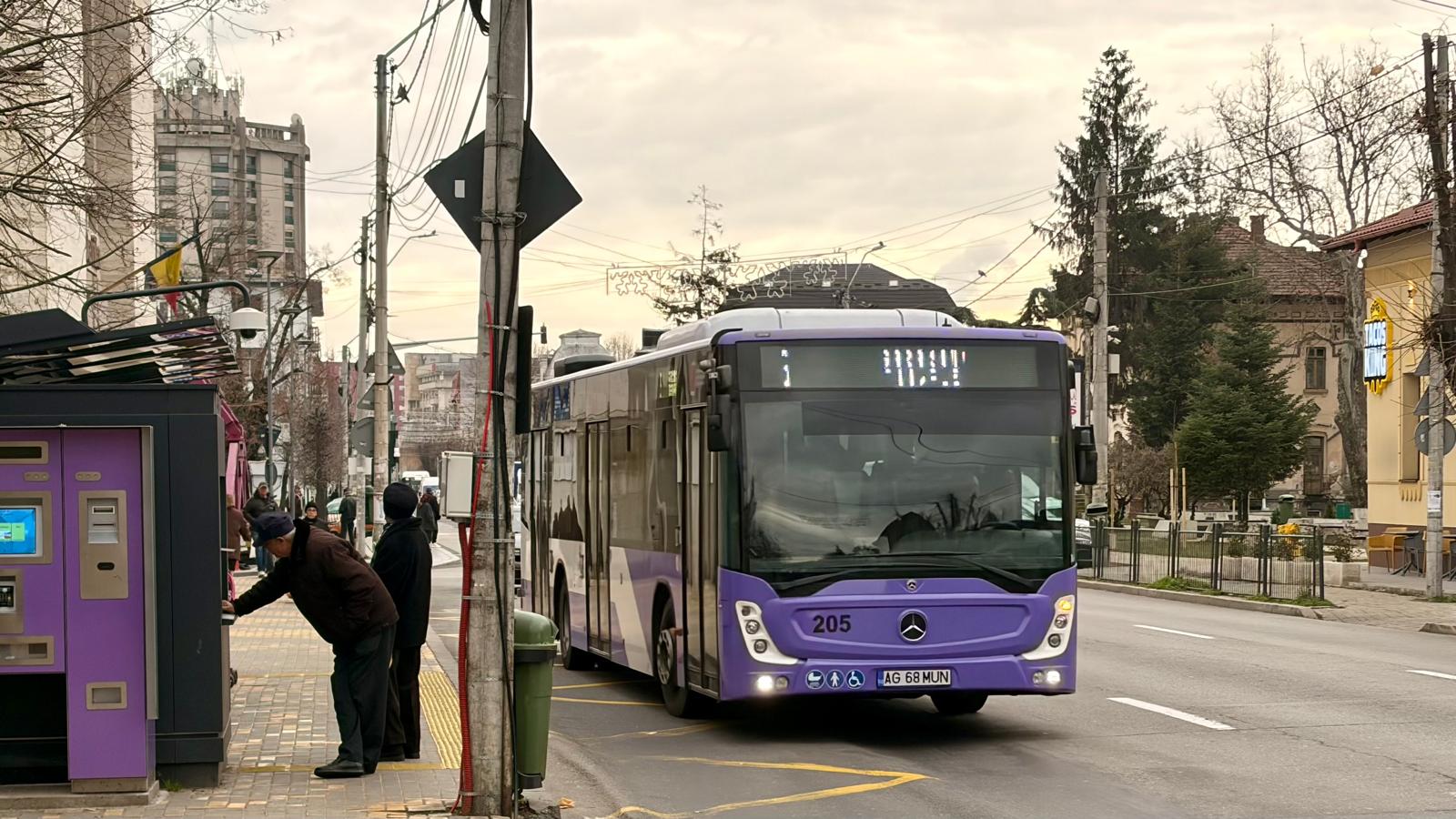Pitești/ Atenție! Traseu modificat pentru linii importante de autobuz Publitrans