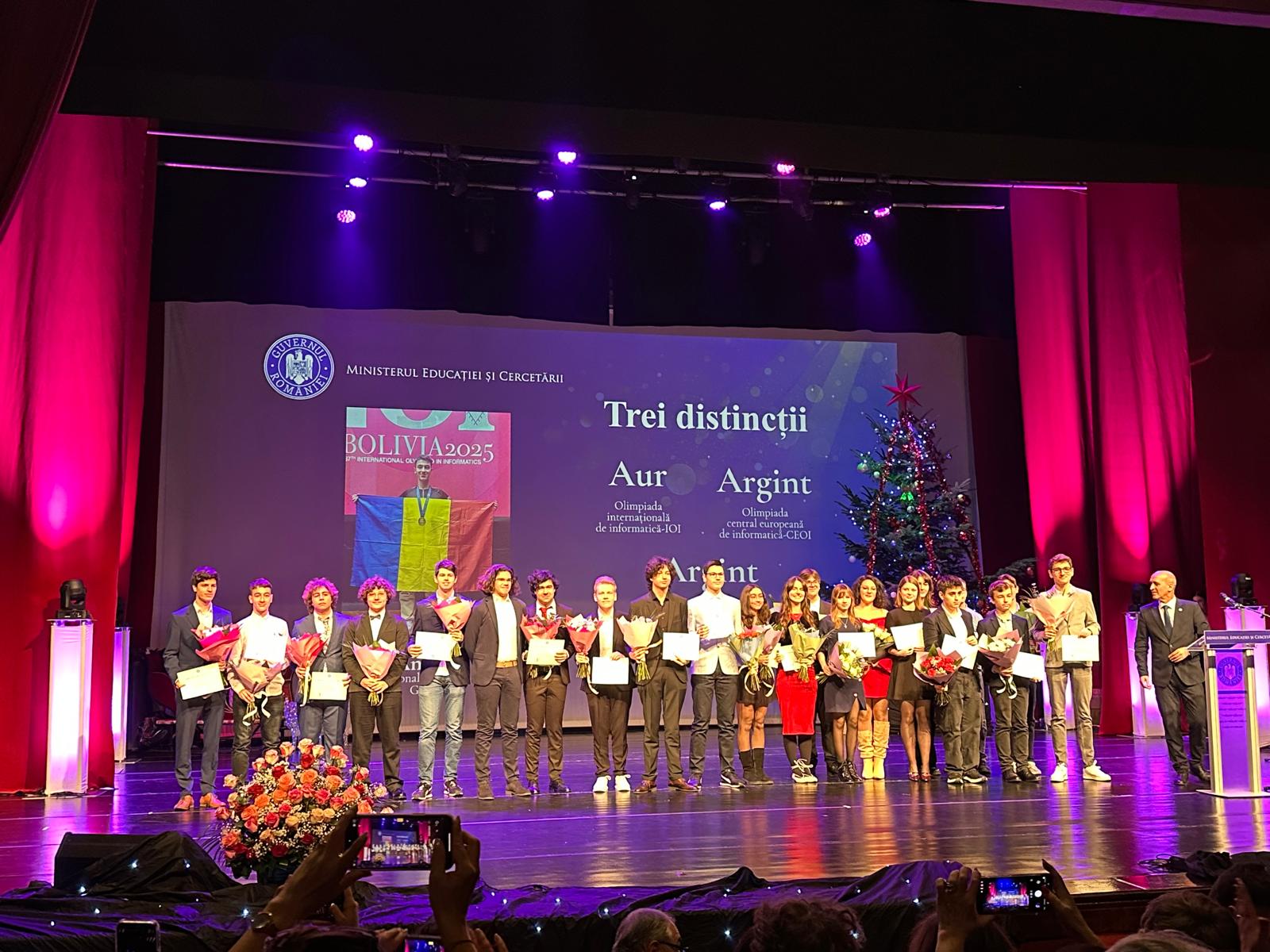 Colegiul „Ion C. Brătianu” Pitești, în top la Gala Olimpicilor Internaționali