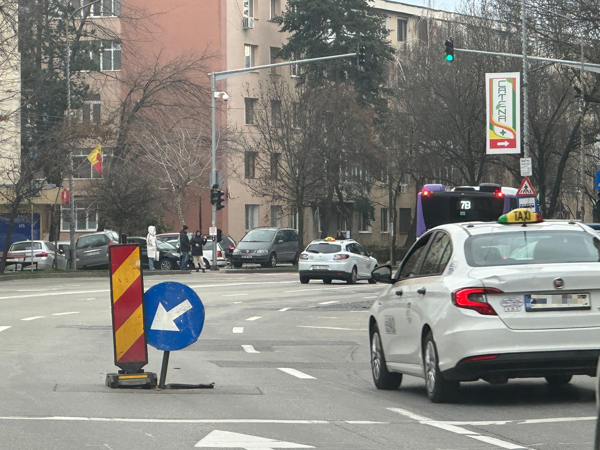 Alo, Primăria Pitești! Pericol pentru șoferi în Nord!
