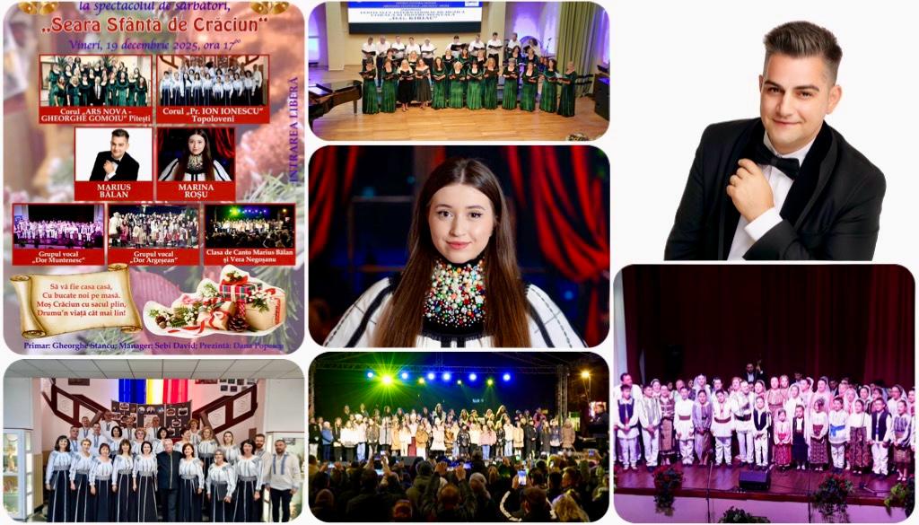 Casa de Cultură Bascov „Adriana Trandafir” aduce magia Crăciunului pe scenă printr-un spectacol de tradiție și emoție