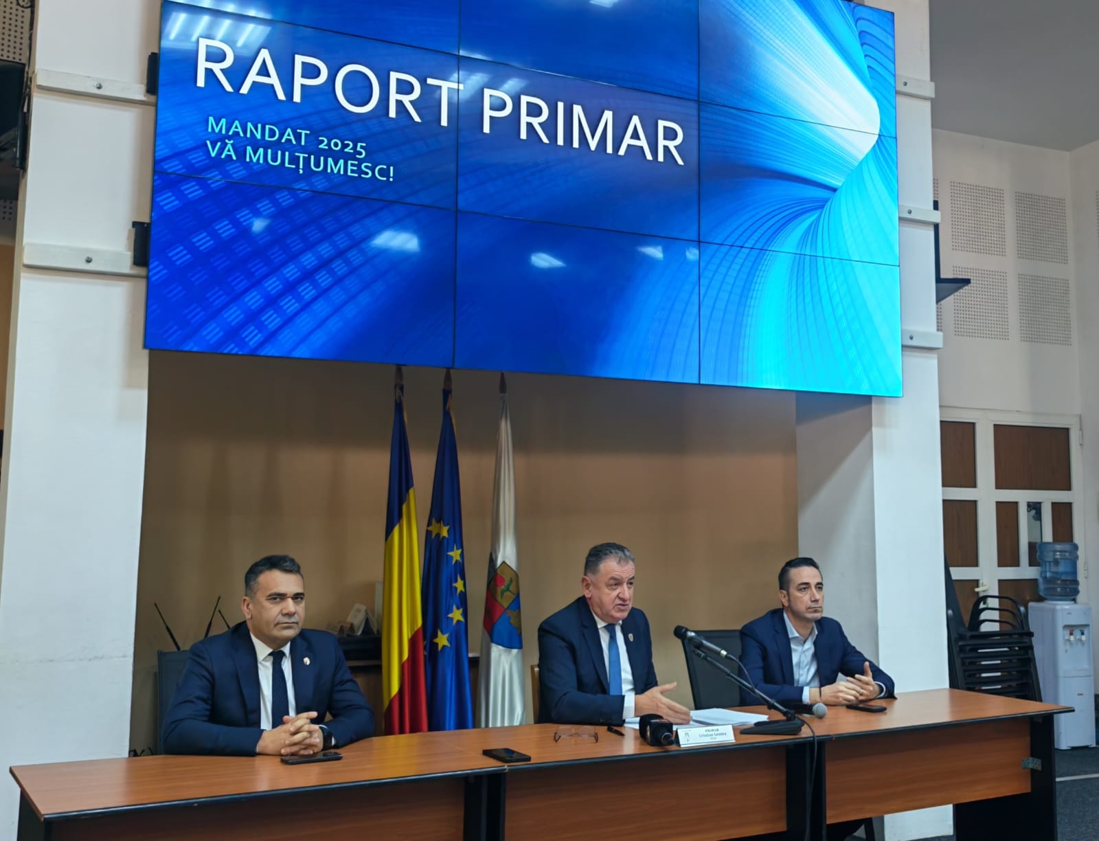 a prezentat raportul