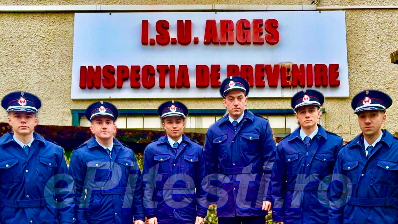 Schimb de generații la ISU Argeș! 6 subofițeri și-au început misiunea