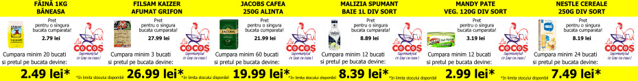 Supermarket la Cocoș Pitești