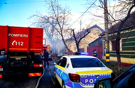 Poliția Argeș, oficial: A incendiat casa fostei concubine și a murit – Filmul tragediei
