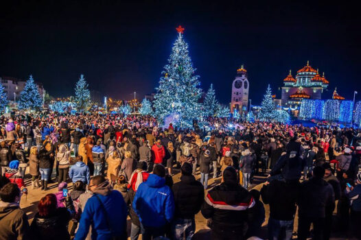 Cântăreață renumită, show electrizant la Târgul de Crăciun Mioveni