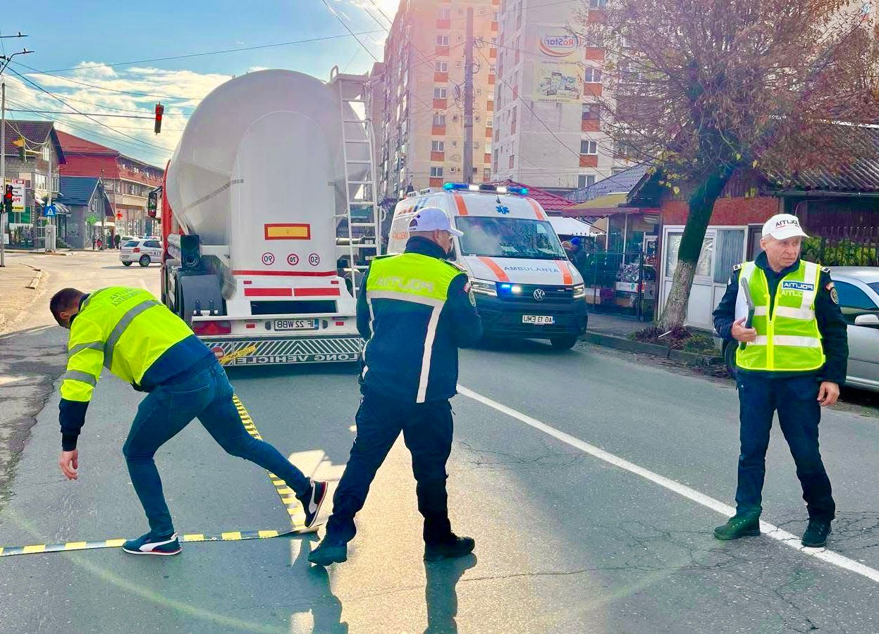 Câmpulung. Tragedie de Ziua Națională: O femeie se zbate între viață și moarte, lovită de mașină!