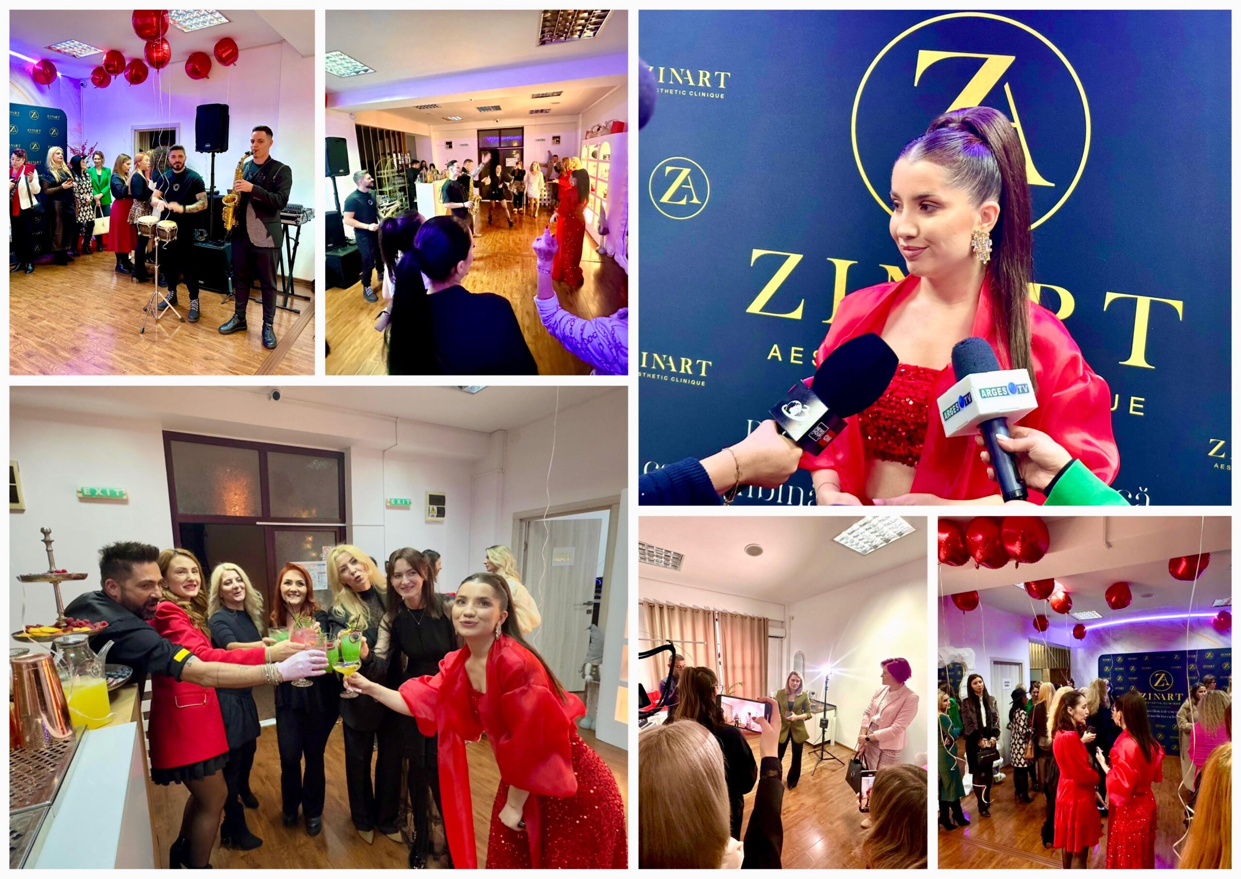 Eveniment exclusivist Zinart Clinique Pitești sub semnătura Zinaidei Baxanean