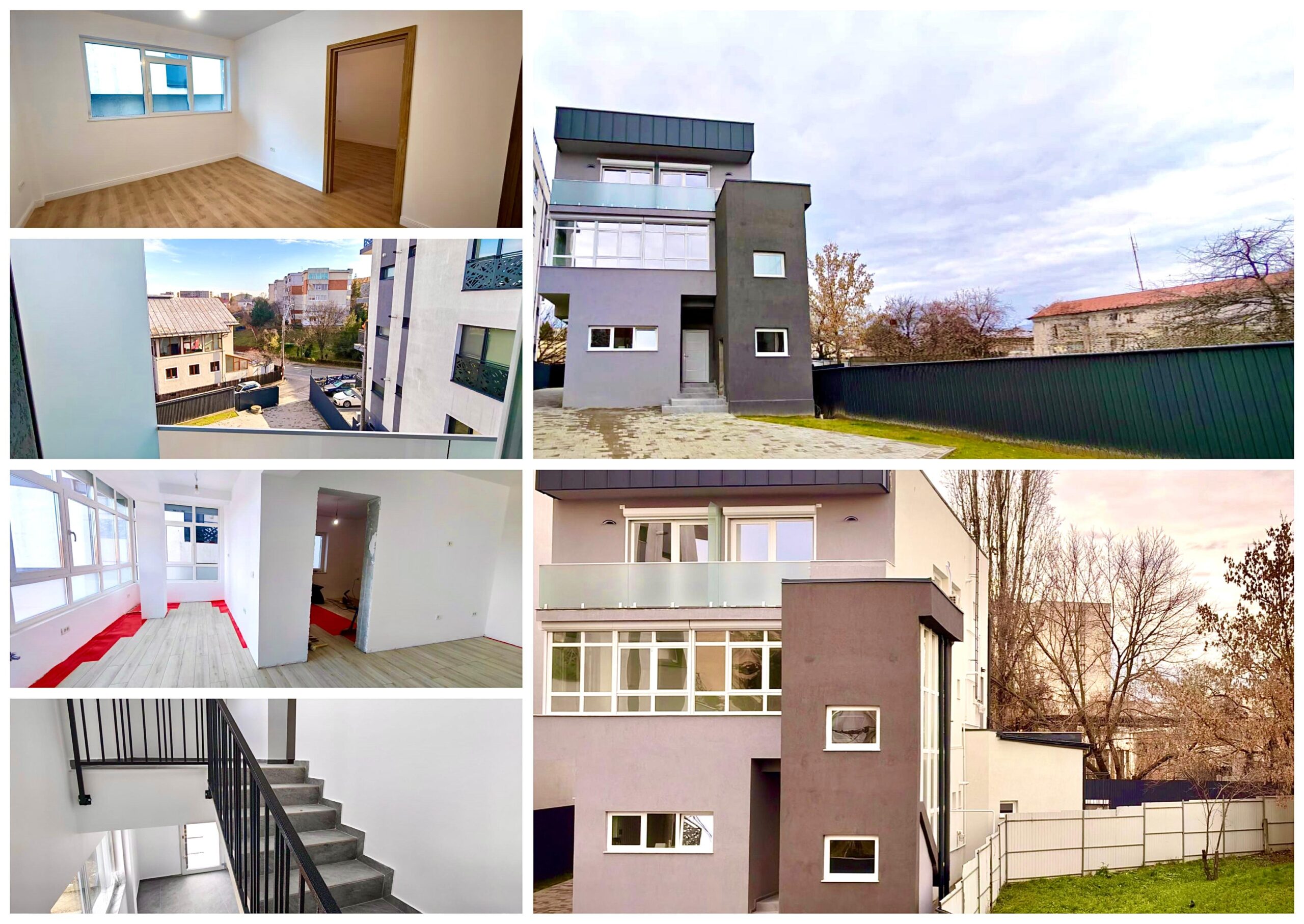Apartamente moderne cu parcare și curte privată pe Mircea Eliade în Găvana