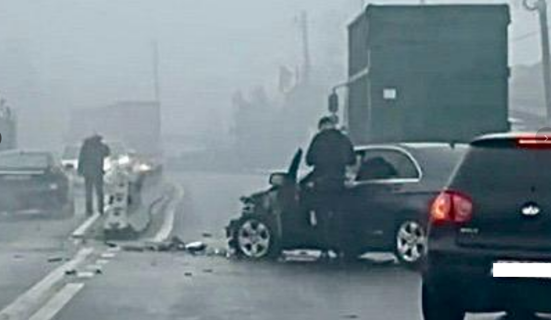Accident pe DN 73, lângă Pitești: Mașini distruse