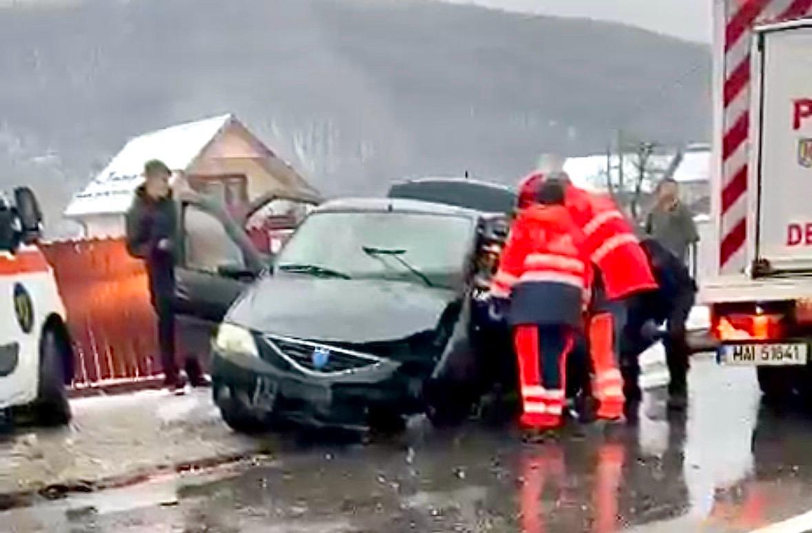 Accident grav pe DN7, la Drăganu, lângă Pitești!