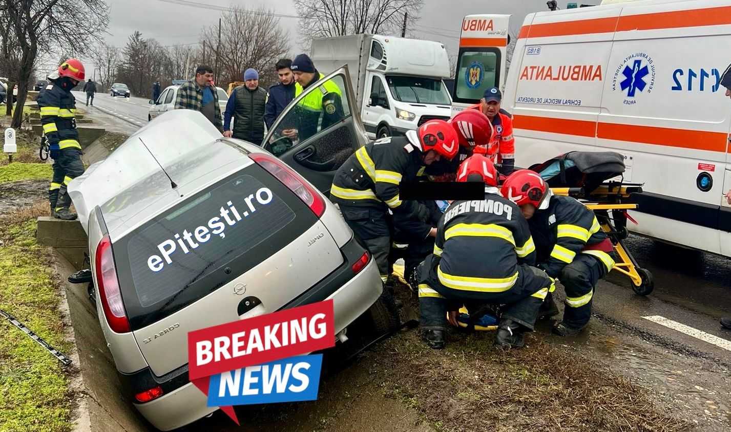 Accident grav pe DN 7, la Călinești