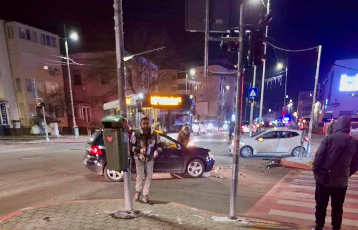Pitești. Accident în Centru, lângă Business Forum, ACUM!