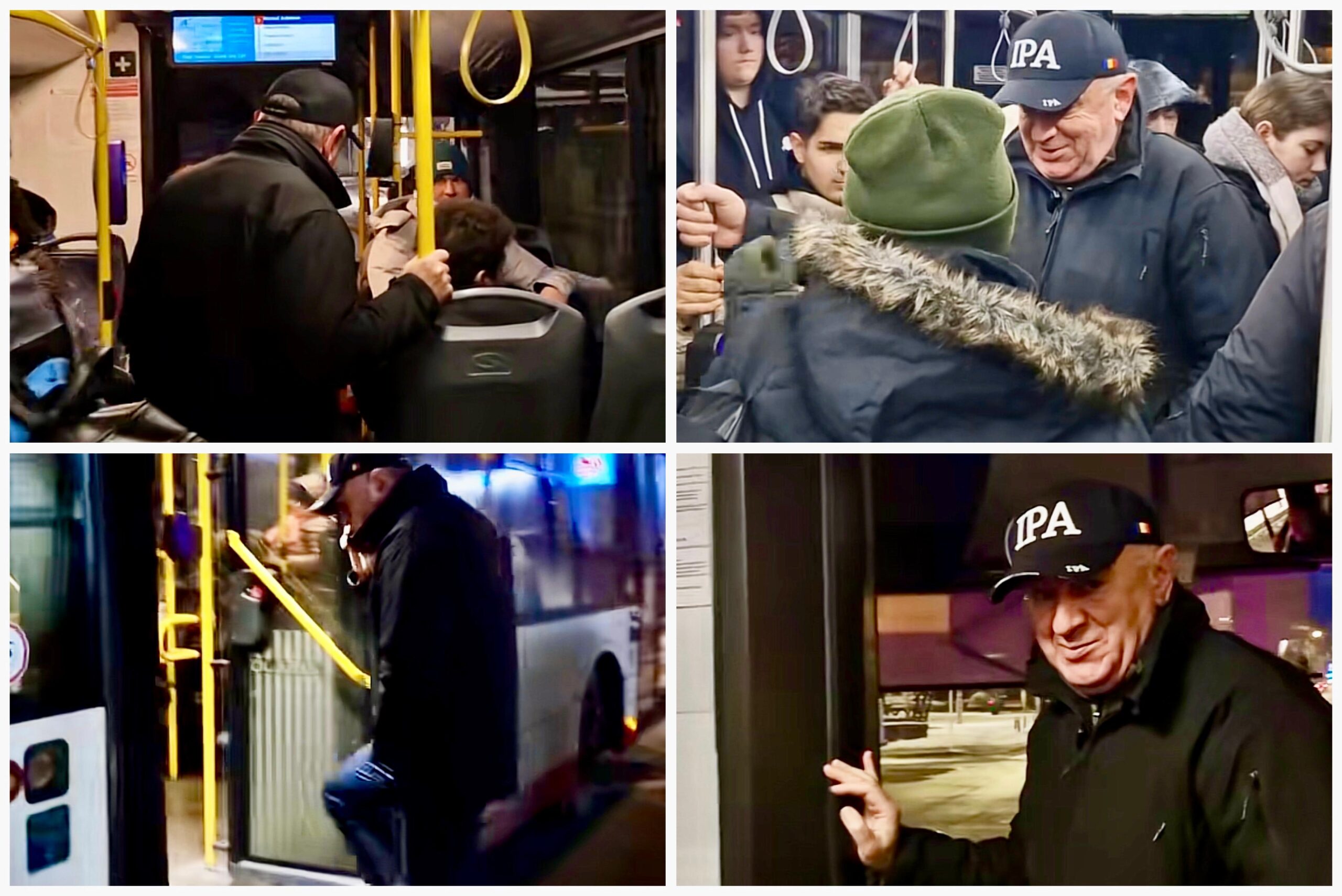 Pitești: Primarul Cristian Gentea, control surpriză în autobuzele Publitrans!