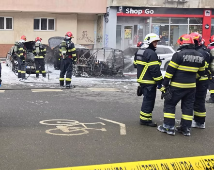 O femeie a murit după ce mașina electrică în care se afla a luat foc