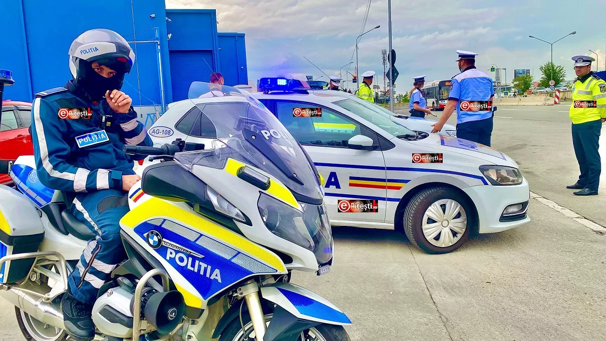 Polițiștii au ieșit în forță pe șosele! Controale extinse în Argeș
