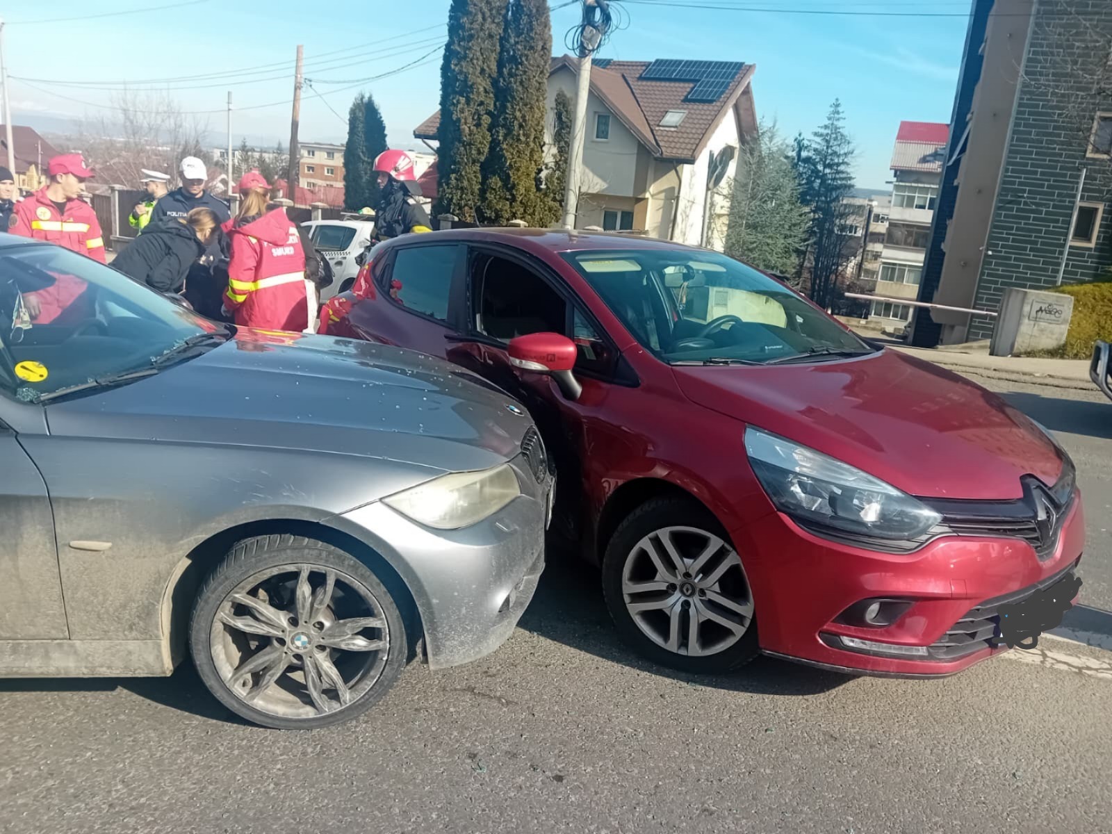 Pitești: Accident în Trivale: o persoană asistată medical, trafic îngreunat
