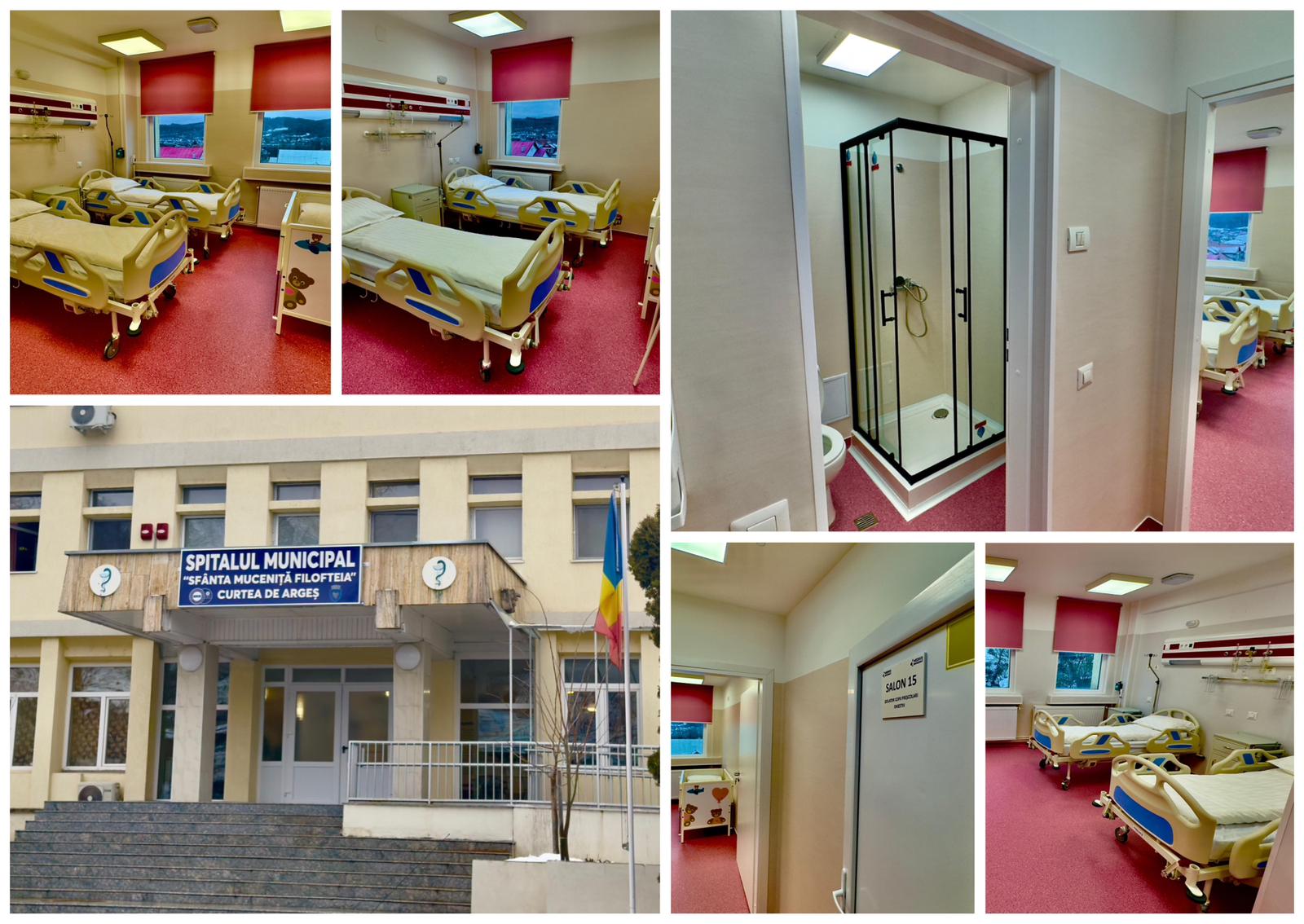 Noua Secție de Pediatrie, inaugurată la Spitalul din Curtea de Argeș