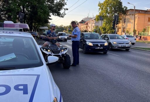 Argeș. După o plimbare aparent banală cu ATV-ul s-a ales cu dosar penal