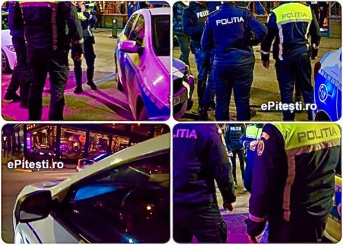 Pitești. Descinderi, azi-noapte – fără precedent! Polițiști, criminaliști, Poliția Economică și luptători SAS