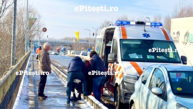 Pitești: Incident grav la Podul Viilor