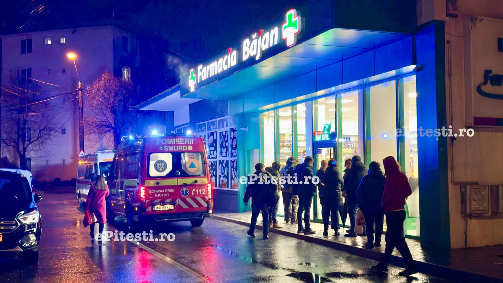 Exclusiv. Tragedie în Farmacia •Băjan• din Pitești: Imagini dureroase