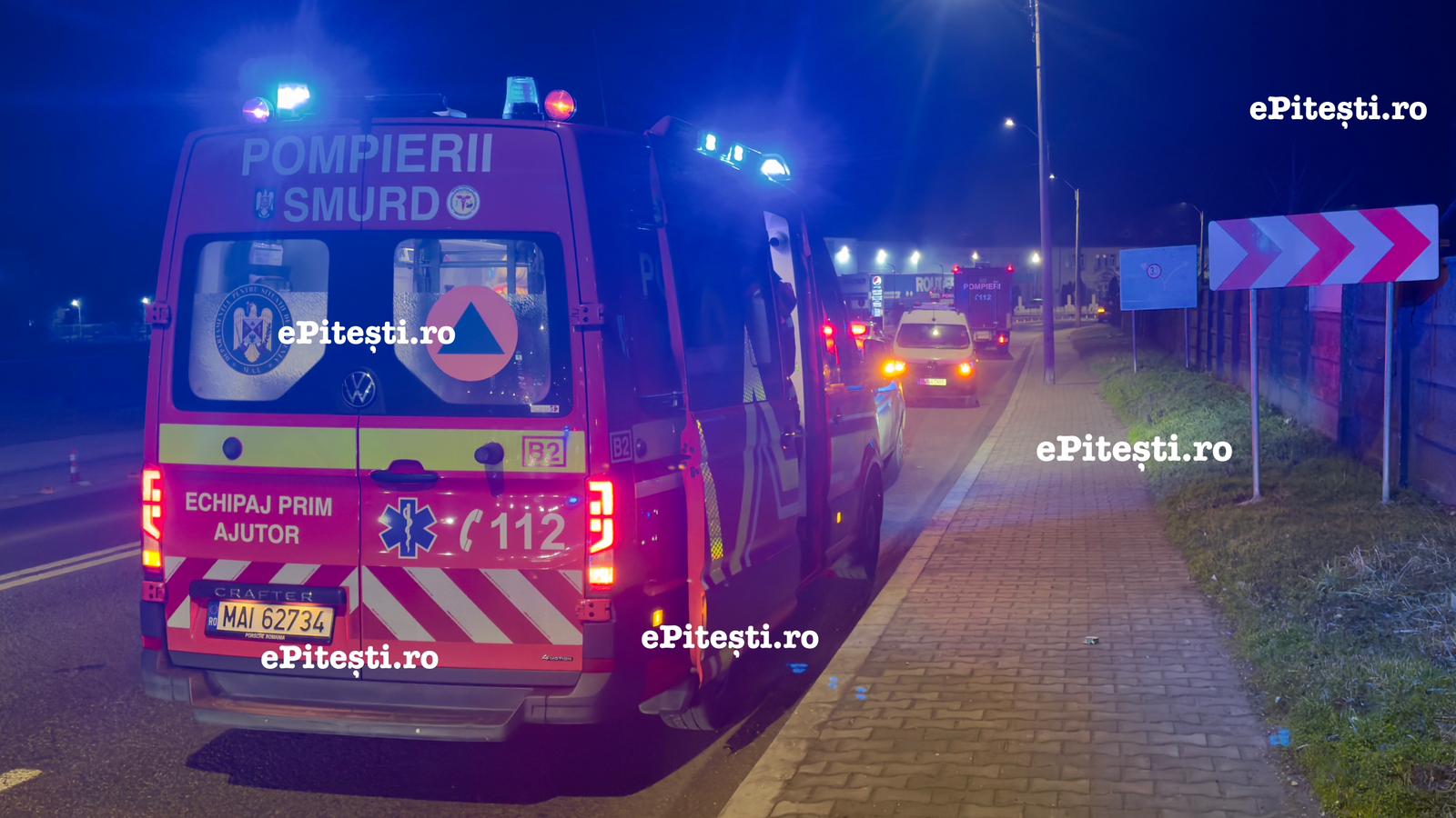Accident grav! Fetiță de 3 ani lovită de mașină!