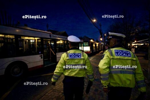 Pitești. Incident într-un autobuz Publitrans! Polițiștii locali au intervenit!