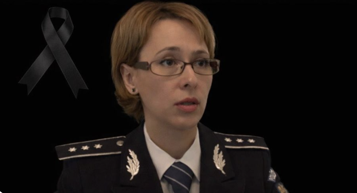 Purtătoarea de cuvânt a Poliției, Gabriela Ciobanu, a murit