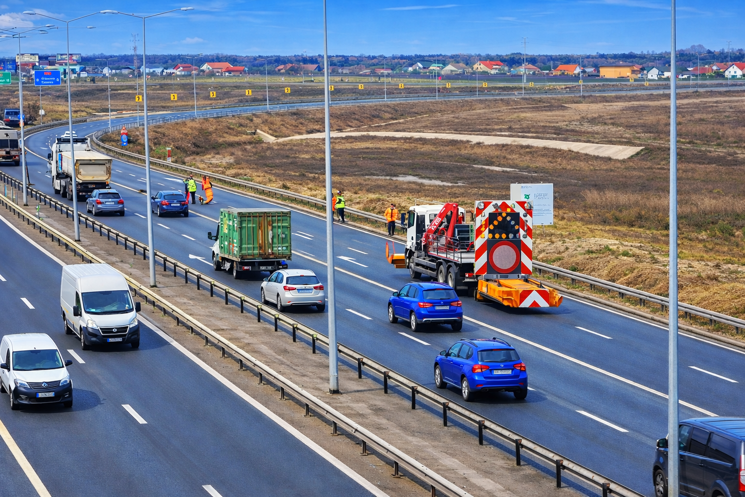 Mai multe zile de restricții pe Autostrada A1: Se închide