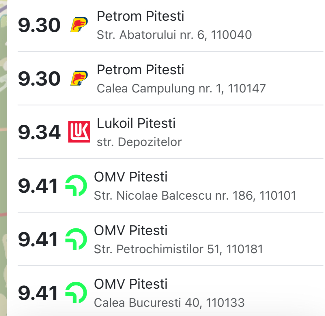 Pitești: Șoc în benzinării