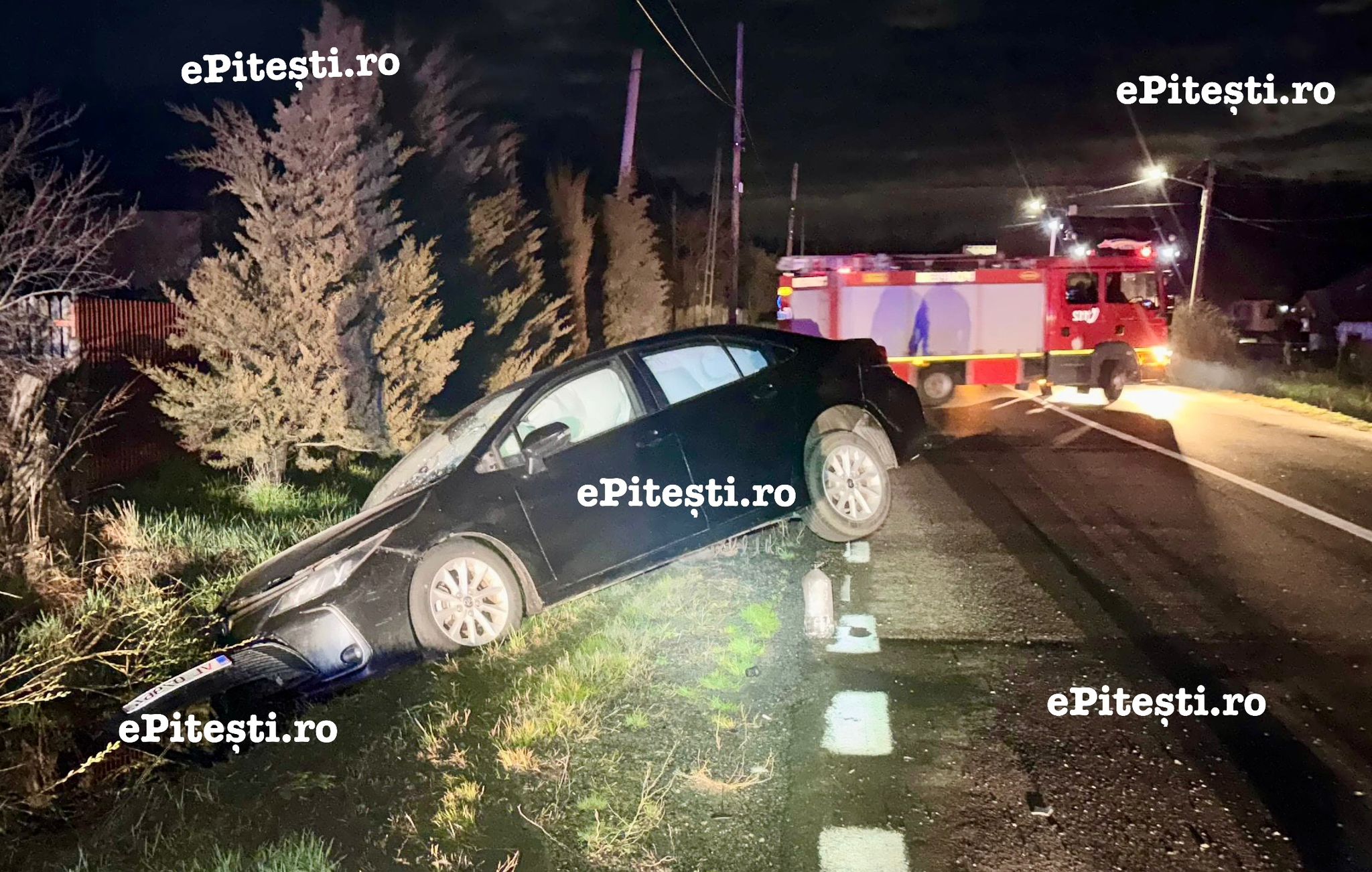 Argeș: Accident grav