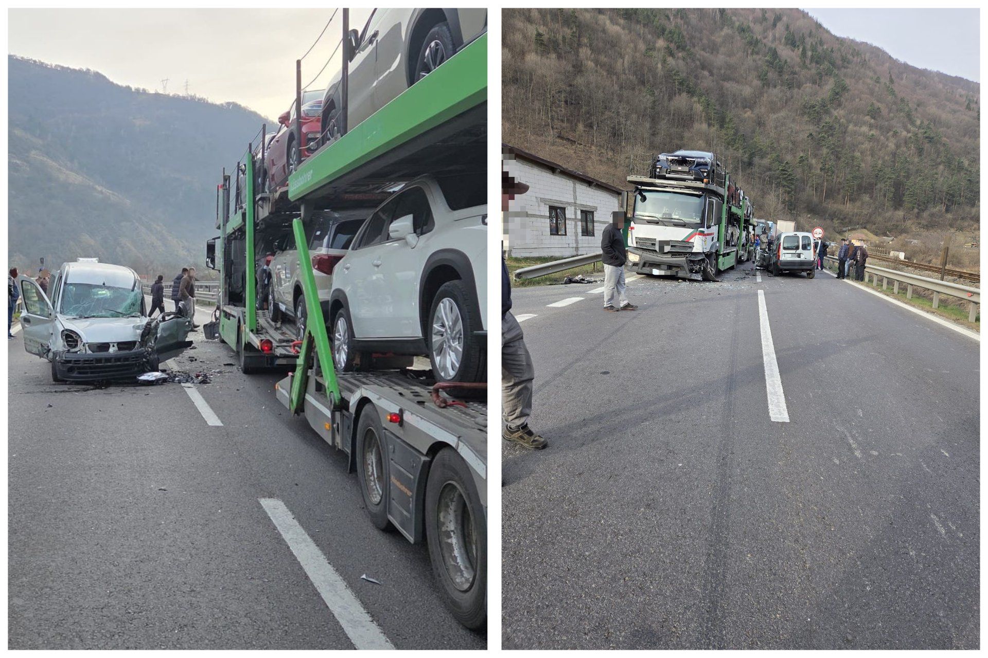 Accident cu victimă pe DN7! Trafic blocat pe Valea Oltului!