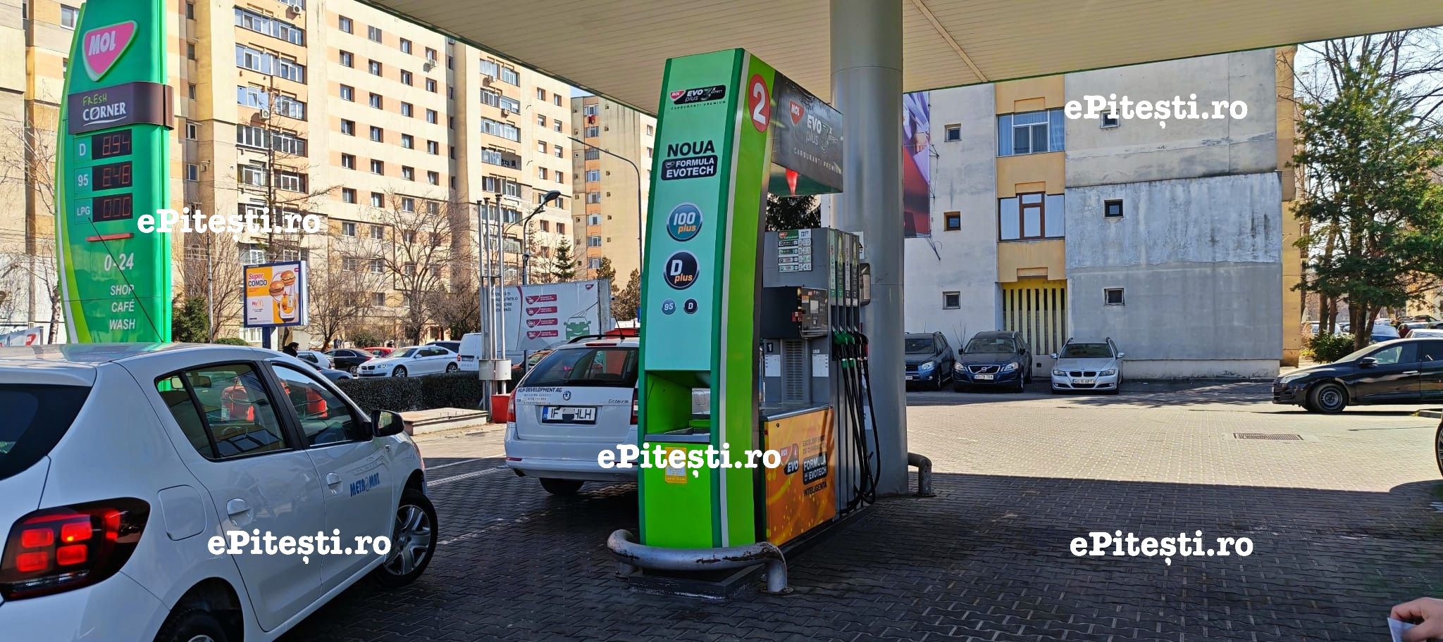 Motorina a trecut de 10 lei în Pitești! Cât costă astăzi carburanții