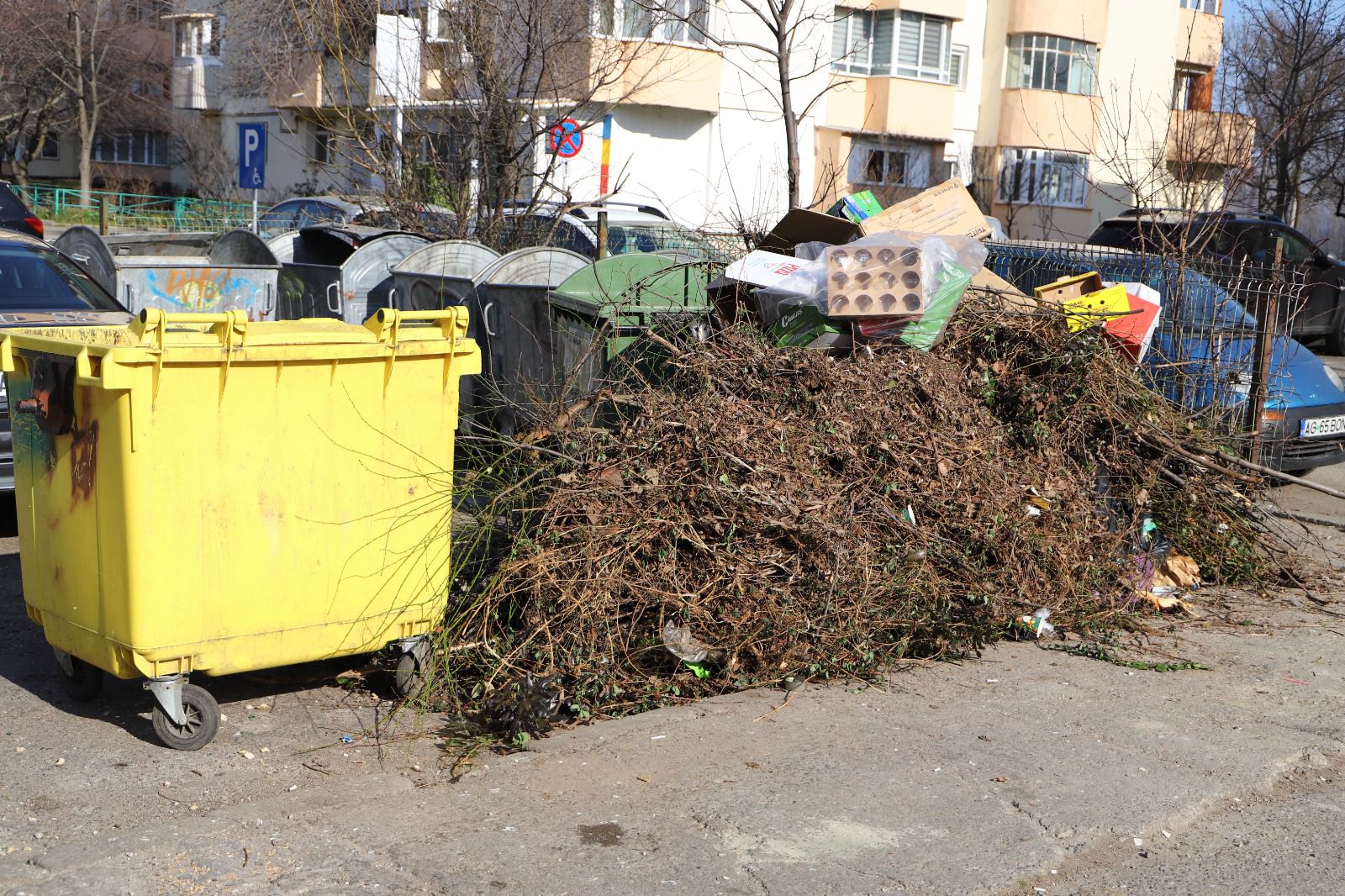 Containere sufocate