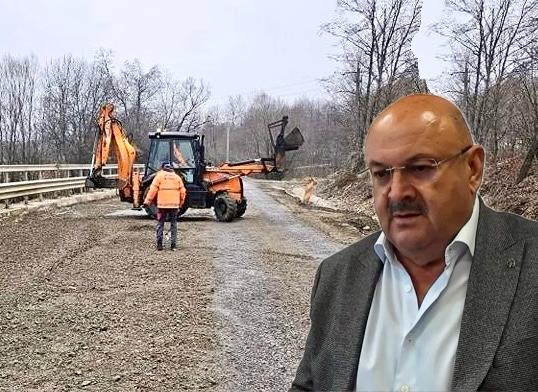 De ce nu a fost modernizat drumul DJ 703 G până acum? Ion Mînzînă îl invocă pe „Meșterul Manole”