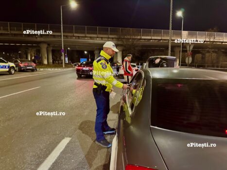 Bărbat din Argeș prins la volan cu o alcoolemie la cote extreme