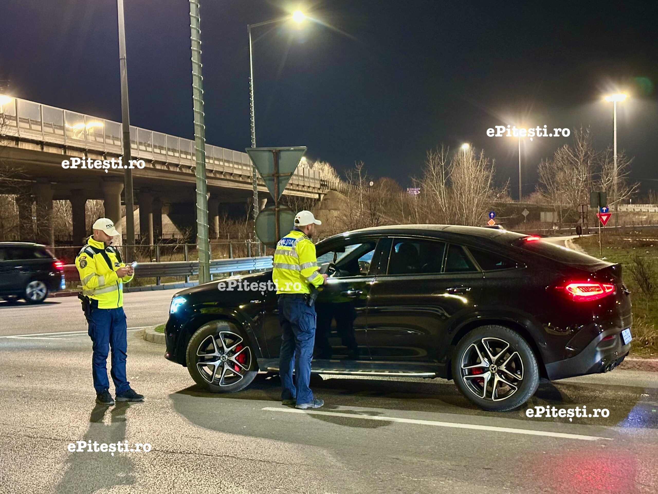 Argeș. Un șofer „zbura” cu 141 km/h