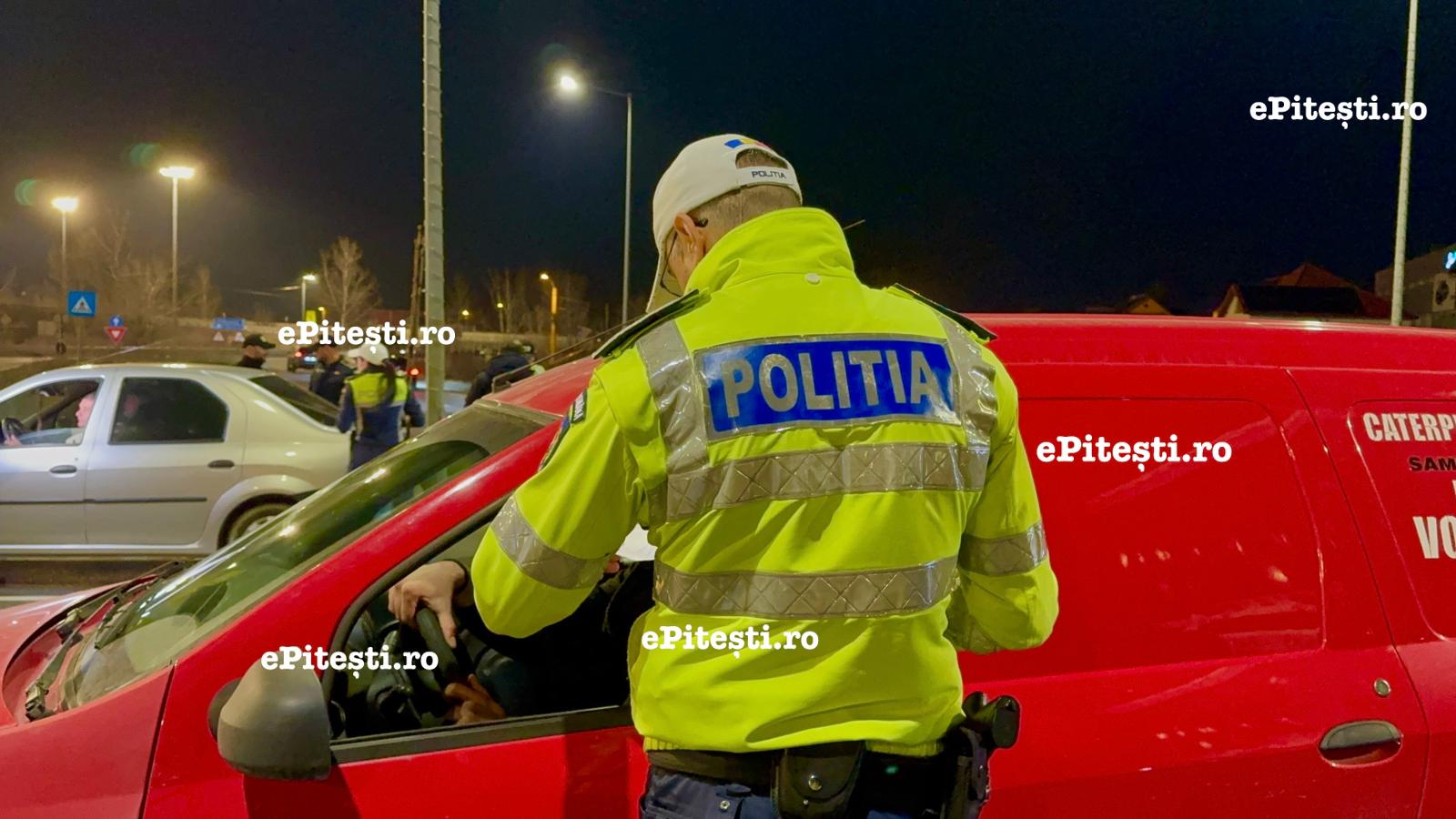 Gonea cu 120 km/h prin Argeș! Polițiștii i-au luat permisul imediat