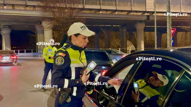 Șofer turc, prins băut la volan în Pitești. Încă un șofer, depistat cu alcool