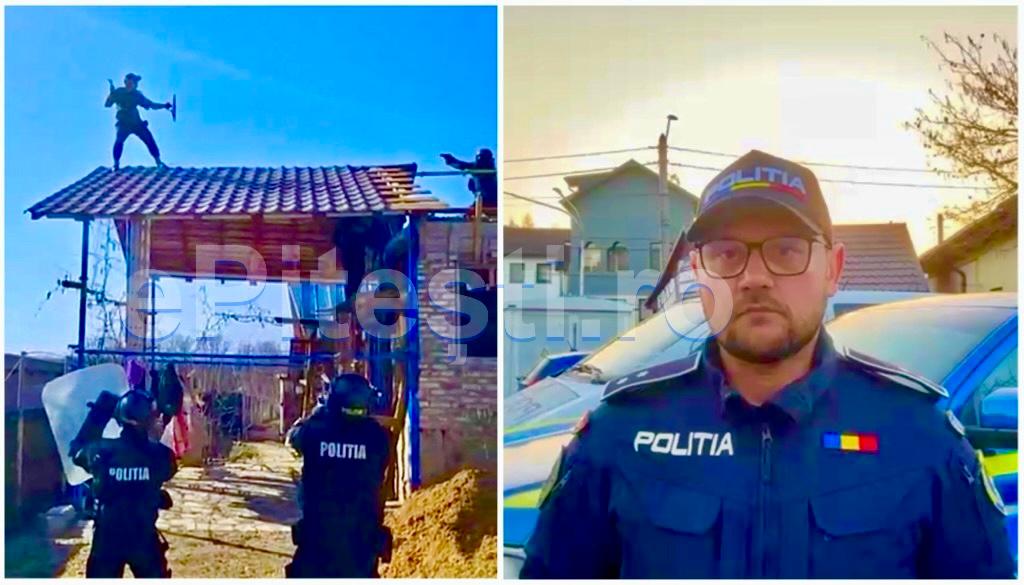 Poliția, oficial despre ,,Gladiatorul" din Poiana Lacului, Argeș - Imagini ireale