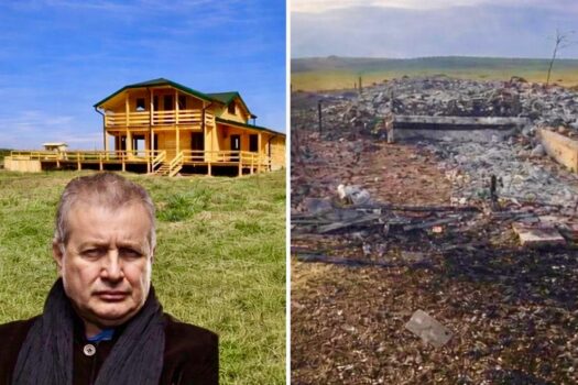 Casa poetului Mircea Dinescu a fost incendiată!