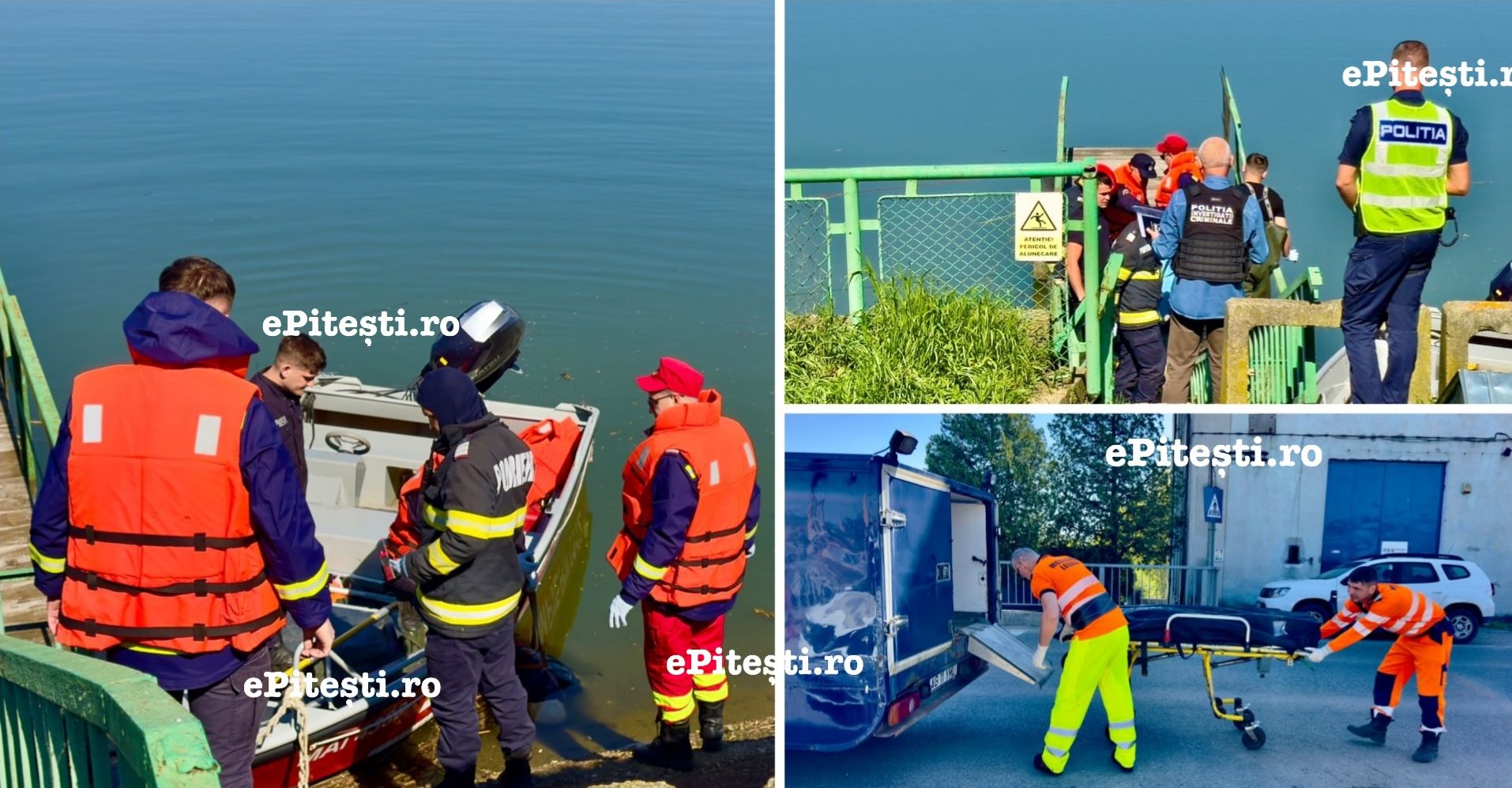Pitești. Descoperire macabră în râul Argeș! A fost găsit mort!