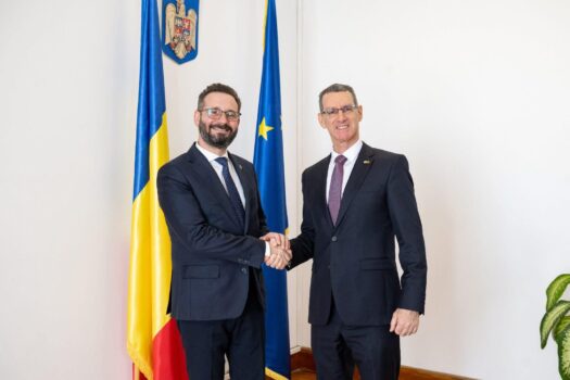 Mihai Coteț, întâlnire-cheie cu ambasadorul Israelului