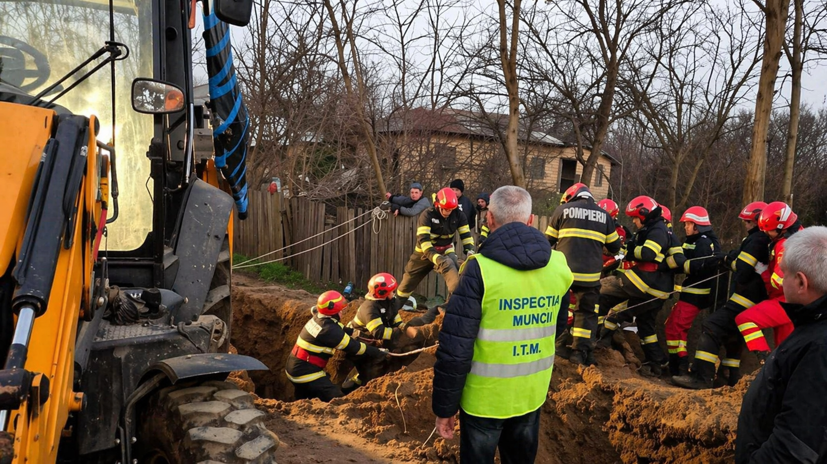 Accident groaznic în Argeș: A murit la locul de muncă