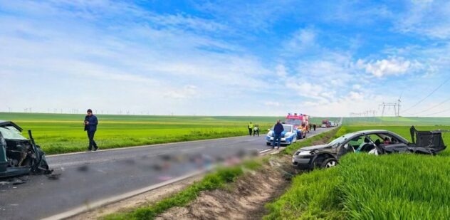 Accident deosebit de grav: Bărbat mort, victime multiple