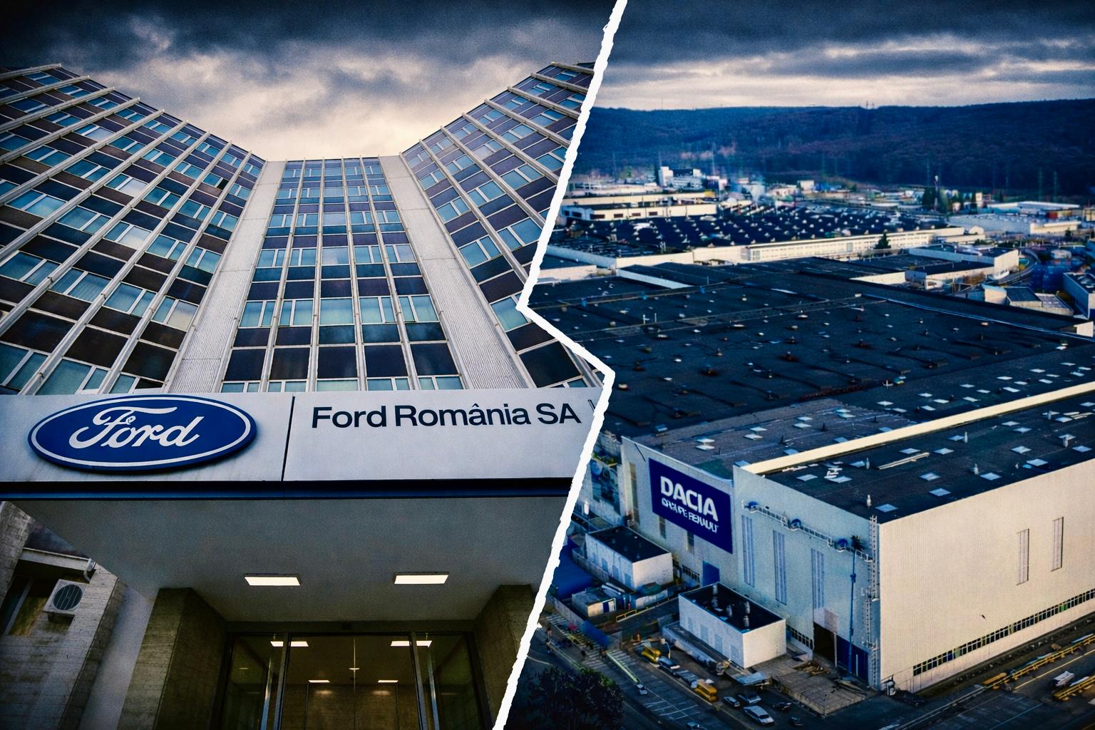 Alertă la Mioveni și Craiova: Dacia și Ford pierd teren!